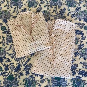 RARE ROLLER RABBIT PAJAMAS SIZE XS